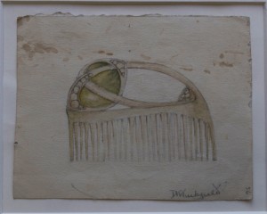 Denise Tuckfield, Design for Comb. Image courtesy of Kingston Museum