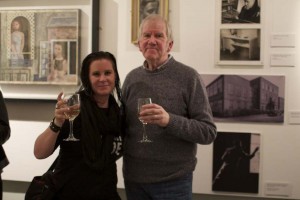 Author Mick Houghton with Sandy Denny's daughter Georgia.