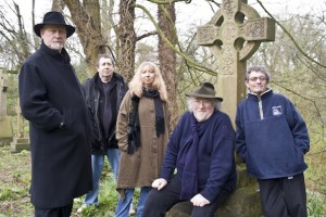 John Renbourn (seated), with the reformed Pentangle in 2008