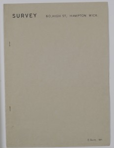 Mary Herring02 Hampton Wick Survey