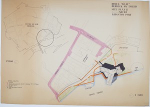 Robert Voticky, Site Plan for Hotel 'Quay' development, Berwick upon Tweed