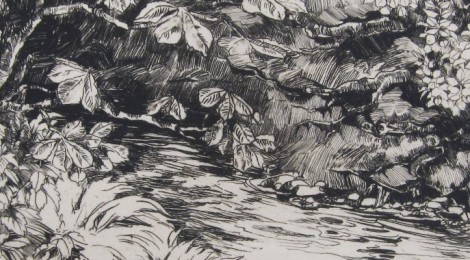 Barbara Constance Freeman, sketch of Hogsmill 1926