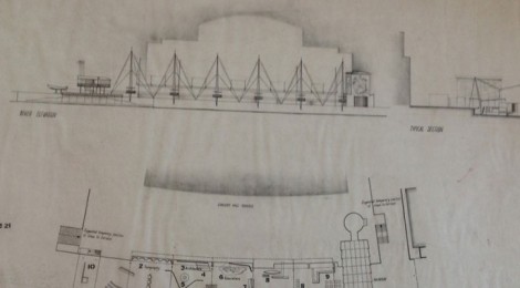 Festival of Britain, Seaside section architect’s plan