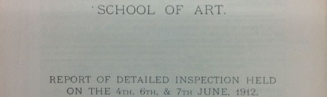 Inspection of Kingston-upon-Thames Art School, November 1936