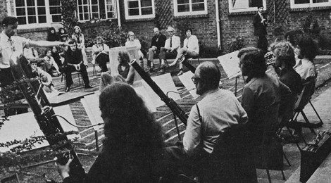 Music performance in the Quad