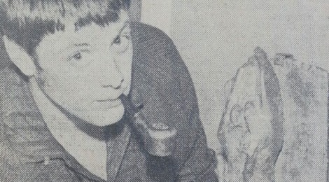 Students’ art show, June 1964 - newspaper cutting